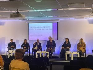 Levent Altan speaking at ‘Inter-institutional cooperation: a comprehensive approach to life in safety’ conference the conference 